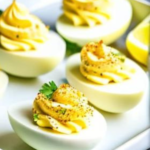 Mayo-free Deviled Eggs