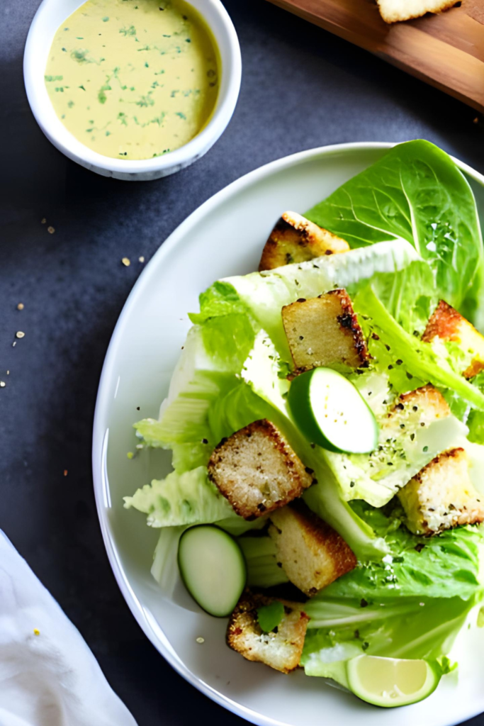 Caesar Salad with croutons