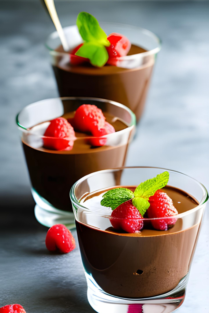 Chocolate Mousse with Egg Whites