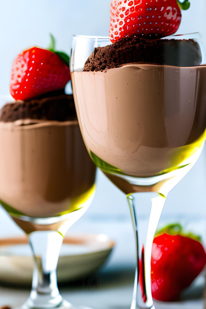 Chocolate Mousse without Heavy Cream