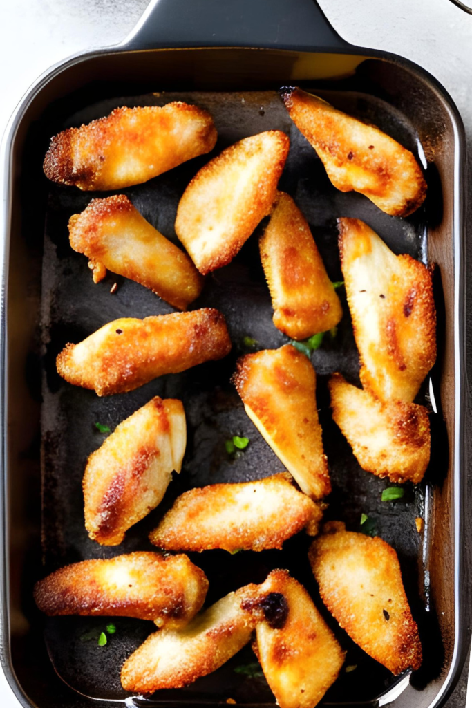 Easy crispy baked chicken wings