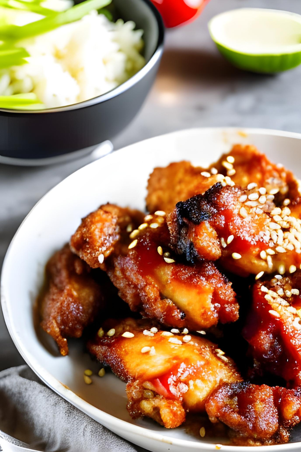 Gochujang-free Korean Fried Chicken