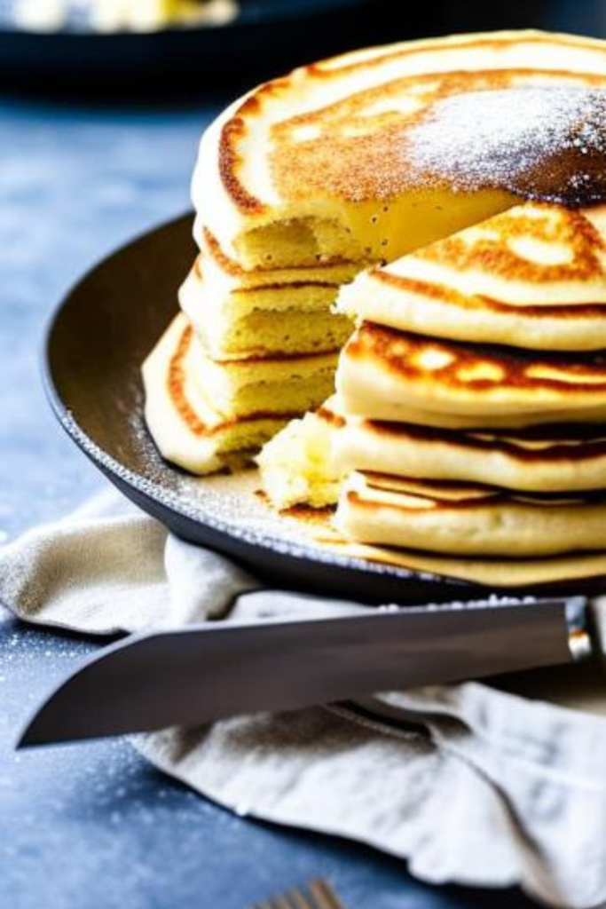 How to make fluffy vanilla pancakes