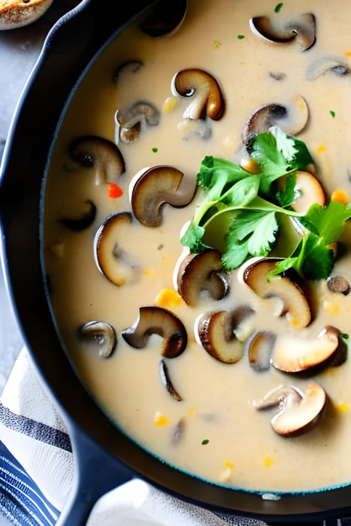 Mushroom Soup without Heavy Cream