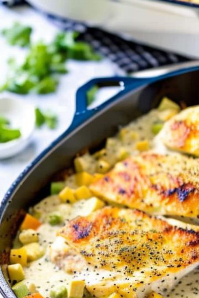 Poppy Seed Chicken with sour cream