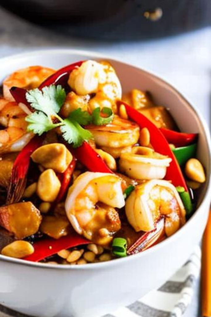 Spicy Kung Pao Shrimp