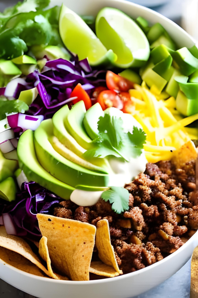 Taco salad recipe with ground beef