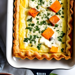 baked-quiche-with-pie-crust-herbs-and-veggies