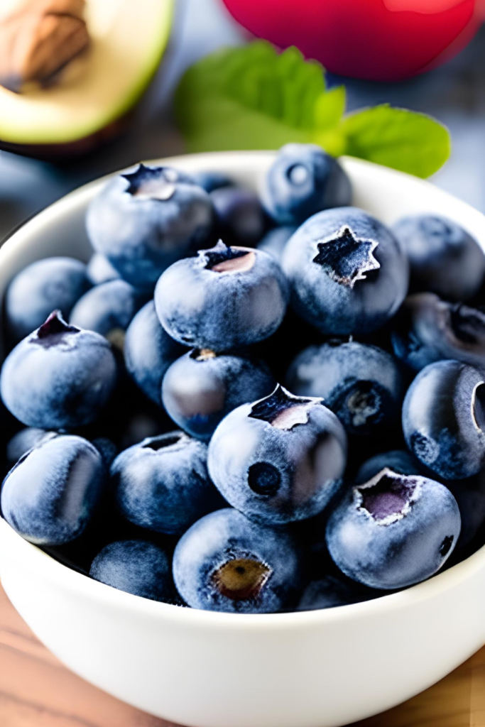 frozen blueberries for blueberry smoothie recipe