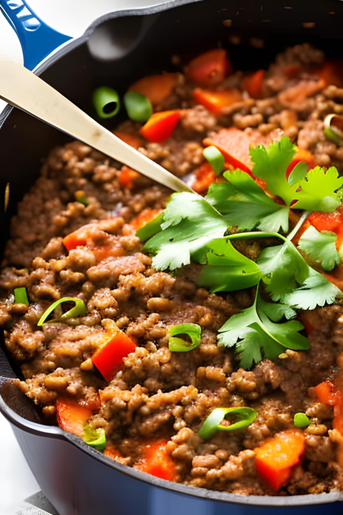 Mexican ground beef and rice