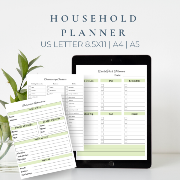 Household Planner Green 001.1