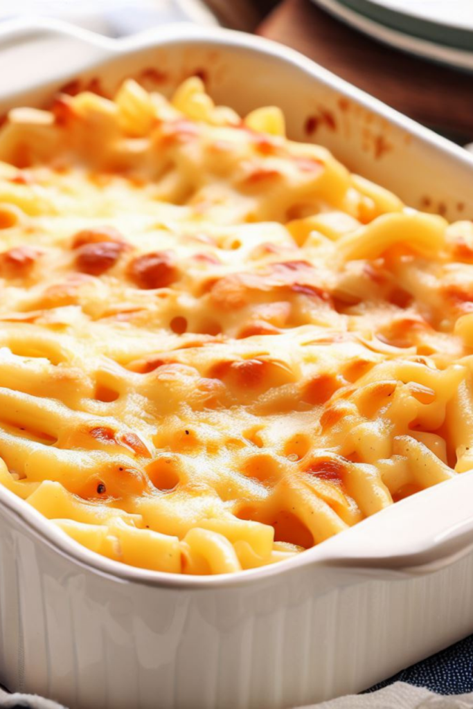 baked four cheese pasta