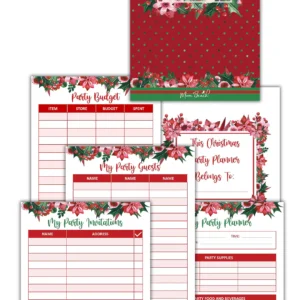 Christmas Party Planner ( 7 Pages )