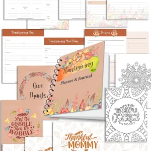 Thanksgiving Planner and Journal (51 Pages)