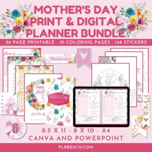 mother's day print and digital bundle